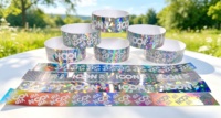 Bracelet jetable Tyvek pour événements et fêtes - Bracelet d'entrée en papier synthétique imperméable, support d'impression de logo personnalisé, vente en gros