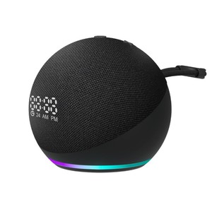Nouveau haut-parleur Alaxe SOM-023 avec lumières LED RGB, réveil, appairage TWS - Subwoofer portable en plastique pour bureau et extérieur - Product Image 4