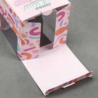 Boîte cadeau en carton ondulé de qualité supérieure, couleur personnalisée, boîte d'avion, emballage avec fenêtre transparente pour l'emballage des articles de tous les jours