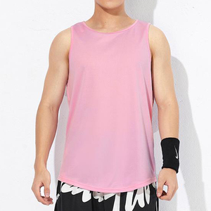 เสื้อกล้ามผู้ชายสไตล์ใหม่ล่าสุดปี 2025 ผ้าโพลีเอสเตอร์/คอตตอนถัก สวมใส่สบาย ระบายอากาศได้ดี แห้งเร็ว รับผลิตแบบ OEM - Product Image 3
