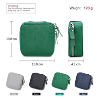 Moderne Portable Voyage Bijoux Mallette De Rangement Organisateur Durable Bijoux Boîte En Cuir pour Hommes Boucles D'oreilles Anneaux Collier CFG1009