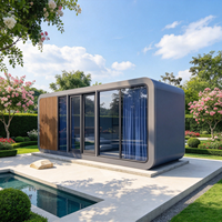 Maison préfabriquée Apple Cabin Pod, villa moderne, bureau insonorisé et respirant, maison modulaire portable, salon de jardin, hôtel