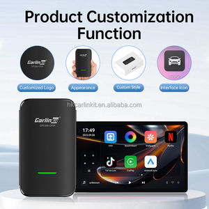 Adaptateur CarPlay sans fil 16 Go Convert Factory Fast Connect, USB, CarPlay filaire vers sans fil, boîte AI, Android Auto pour YouTube - Product Image 3