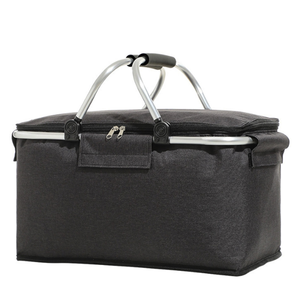 Cesta Térmica Plegable para Picnic, Nevera Portátil con 2 Asas, Bolsa de Almacenamiento para Viajes y Campamentos al Aire Libre - Product Image 6