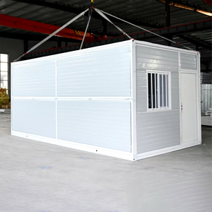Casa Contenedor Plegable Prefabricada Tipo X con Acero y Panel Sándwich, Personalizable, para Oficina en Casa y Uso en Patio - Product Image 3