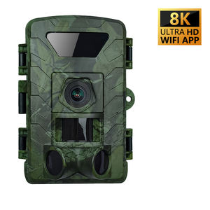 Caméras vidéo d'extérieur Wifi 8K Déclencheur WIFI 0.4s Caméra photo vision nocturne 60MP Caméra de chasse sur sentier - Product Image 5