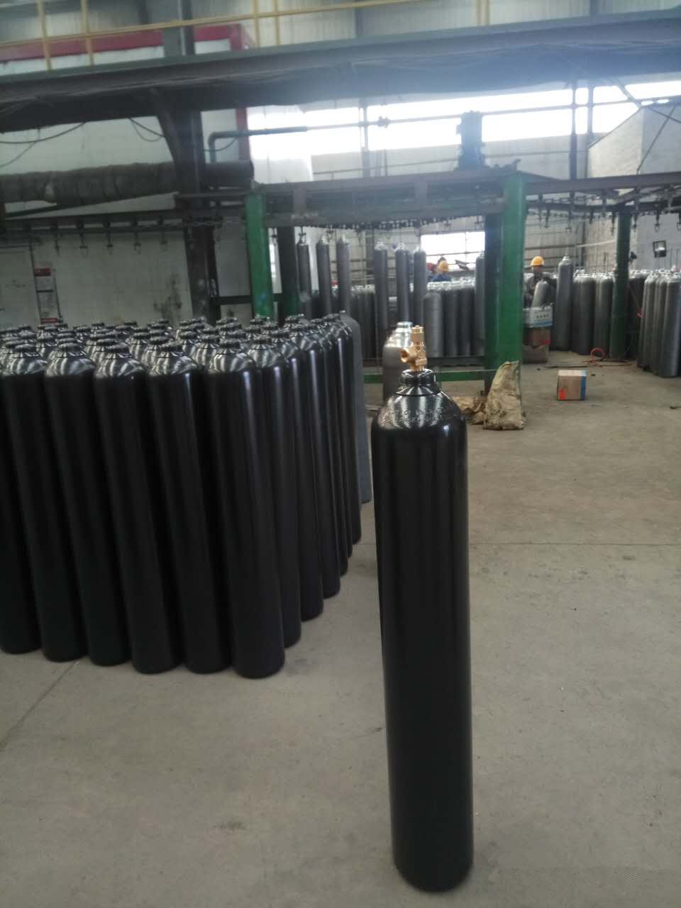TUV TPED cylinder steel co2 oxygen nitrogen gas cylinder 20l 40l 50l with handle valve cap for sale