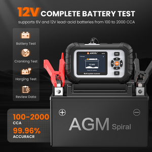 Lecteur de codes OBD2 ANCEL AD710 avec fonctions ABS, SRS, réinitialisation EPB, purge ABS, test de batterie et modes OBD2 complets pour toutes les voitures - Product Image 4