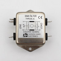 Pièces de rechange pour ascenseurs : Filtre EMI électrique moderne 220V DL-6 FE-6Z pour Toshiba, utilisation en appartement, hôtel, hôpital, montage sur châssis