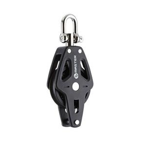 Poulie à roulement pour bateau à voile Master BP-0602F, à roue unique/boucle annulaire, diamètre de la roue 60 mm, diamètre du câble 12 mm, matériel marin - Product Image 3