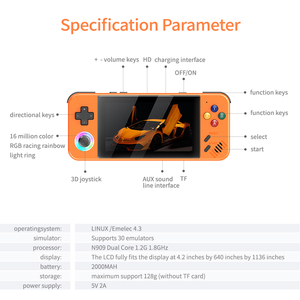 Consola de <span class=keywords><strong>Juegos</strong></span> Topleo M41 con Salida de TV 4K HDR, Reproductor de Video Portátil, Control Inalámbrico, Consola de Videojuegos Portátil - Product Image 4