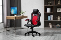 Chaise pivotante de bureau de repos de style course Chaise de jeu de bureau d'ordinateur