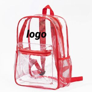 กระเป๋าเจลลี่กันน้ำสำหรับนักเรียนและผู้ใหญ่ วัสดุ PVC หนา 0.03 ซม. ทนทาน - Product Image 1
