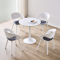 Table de négociation moderne et simple, table de bar, table basse, base en métal pour balcon, salle à manger