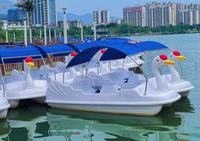 Bateau barbecue, Bateau grill flottant, Bateau donut de loisirs, Bateau de fête sur le lac, Bateau aquatique pour pique-nique