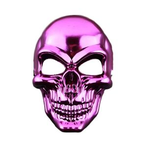 Máscara <span class=keywords><strong>de</strong></span> cabeza <span class=keywords><strong>de</strong></span> Halloween dorada y plateada Cosplay <span class=keywords><strong>payaso</strong></span> <span class=keywords><strong>asesino</strong></span> fantasma antiterrorista para fiesta para mascarada - Product Image 3