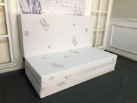 Portable extérieur sol voyage pliant pliable tri-pli haute densité mousse matelas japon Futon canapé-lit pour invité ou sieste