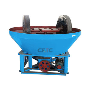 Two Wheels Ore Grinding Wet Pan Mill for Gold <b>Mine</b> Widely Using with Large Processing Capacity - Product Image 4