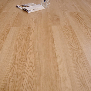 พื้นไม้เอ็นจิเนียร์ฮิคกอรี่แบบโมเดิร์น JXZ ที่ปรับแต่งได้ กันน้ำ ทนทาน พื้นผิวเรียบเนียน สำหรับห้องนั่งเล่น พื้นไม้เนื้อแข็ง - Product Image 1