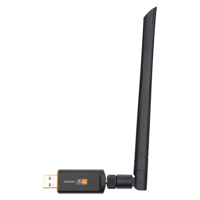Hot Selling 1200Mbps RT8812BU Dual Band 2.4GHz 5.8GHz Wireless Network Card USB Wifi Adapter for Laptop PC