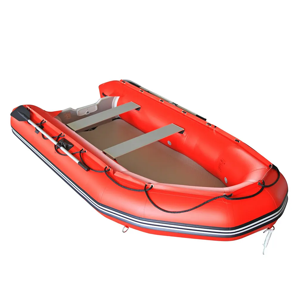 China Factory Custom High Quality 12ft Inflatable kayak Boat Sport Series PVC Professional Mariner Inflatable Fishing Boat