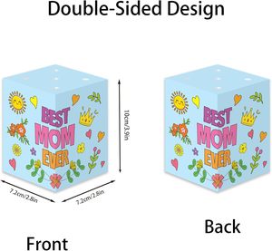 12 Cajas de Papel con Diseño Floral para el Día de la <span class=keywords><strong>Madre</strong></span>, para Mamás y Mujeres Especiales, Fiestas, Cumpleaños, Celebraciones y Reuniones Sociales - Product Image 4