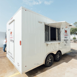 Food Truck Mobile Food Catering Trailer Fully Equipped Outdoor Mobile Beer Ice Cream Coffee Carts Food Trailers Fully Equipped - Product Image 4