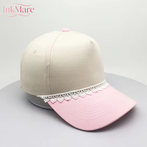 หมวกเบสบอลแบบ 5 แผง ปรับแต่งได้ตามสั่ง ขายส่ง ปักโลโก้หรือภาพตามต้องการ หมวกกีฬาสำหรับทุกเพศทุกวัย ใส่ได้ทุกฤดู เหมาะสำหรับกอล์ฟและกีฬาอื่นๆ - Product Image 3