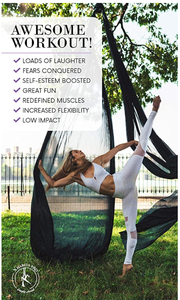 Hamac de <span class=keywords><strong>Yoga</strong></span> <span class=keywords><strong>aérien</strong></span>, ensemble de balançoire de <span class=keywords><strong>Yoga</strong></span>, en soie, haute résistance - Product Image 6