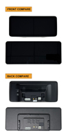 Pantalla Carplay de navegación para coche ultrafina 3200*1200P de 14,6 pulgadas para Mercedes Benz GLE Coupe GLS ML GL W166 X166 Android Auto