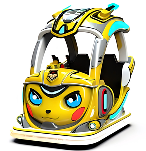 Voiture tamponneuse électrique professionnelle pour enfants, en fibre de verre, motif dessin animé, jouet à chevaucher pour location en <span class=keywords><strong>parc</strong></span> d'attractions, intérieur/extérieur - Product Image 3