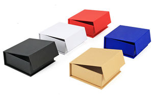 Xinrunjin กล่องกระดาษแข็งเคลือบสำหรับเป็นของขวัญขององค์กรและโปรโมชั่นเครื่องสำอาง B2B การจัดเก็บการแสดงขายปลีกการพิมพ์โลโก้แบบกำหนดเอง - Product Image 5