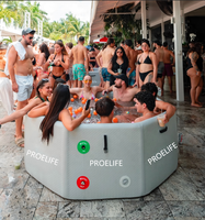 Durable, grand format, conçu avec la technologie Drop Stitch pour la culture. Bains froids conçus pour faire sensation lors de tous les événements ou activités de bien-être.