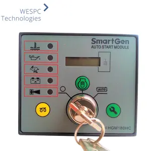 Módulo de controlador de generador de arranque automático SmartGen HGM180HC original para panel de control de generador diésel