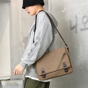 Sac à bandoulière en <span class=keywords><strong>toile</strong></span> écologique pour <span class=keywords><strong>homme</strong></span> décontracté OEM avec logo personnalisé, décoration de lettres, doublure en coton, utilisation toutes saisons - Product Image 6