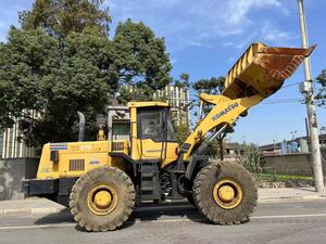 Minicargadora de ruedas delanteras KOMATSU usada, precio bajo a la venta, con motor y motor de componentes básicos, 2 unidades - Product Image 3