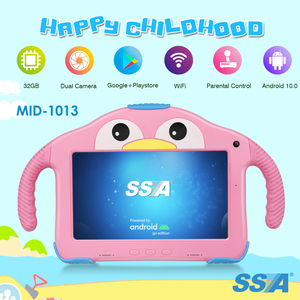 Máy Tính Bảng SSA Touch Kids Màn Hình IPS 7 Inch Độ Phân Giải 1024*600 2GB + 16GB <span class=keywords><strong>Android</strong></span> 10.0 Hỗ Trợ WiFi/BT Máy Tính Bảng Cho Trẻ Em Trẻ Em - Product Image 5