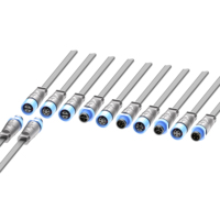 Un ensemble de connecteurs de câble d'aviation étanches IP68 M15 à 2 broches mâle/femelle, fil de signal pour caméra de voiture/DVR, moniteur CCTV, 20 cm, 10 A