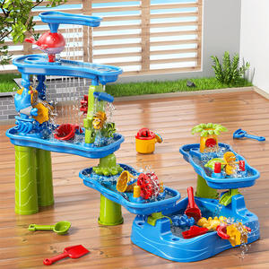 <span class=keywords><strong>Amazon</strong></span> Offre Spéciale Nouveau rideau d'eau <span class=keywords><strong>de</strong></span> <span class=keywords><strong>plage</strong></span> pour enfants <span class=keywords><strong>de</strong></span> 118 cm Jeu <span class=keywords><strong>de</strong></span> table cascade en plastique durable pour enfants - Product Image 2