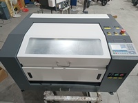 Nouvelle machine de gravure laser CO2 Mini 4060 50W/60W/80W portable de bureau CNC pour acrylique, verre, MDF, papier avec marquage profond