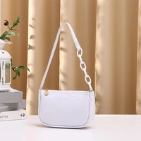 Tas Selempang Wanita ALIC Mewah Model Kotak Kecil dengan Tali Lebar, Tas Messenger, Tas Selempang untuk Wanita Muda