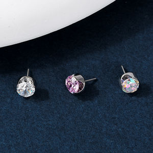 ASTM F136規格適合チタン軟骨ピアス、繊細なヘリックス・トラガス・トップスタッドピアス、チタンラブレットジュエリー - Product Image 4