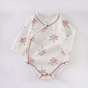 Hot Sale Baby Conjoined Newborn Romper Set Unisex Pure Cotton <b>Knitted</b> <b>Animal</b> <b>Pattern</b> Suit - Product Image 5