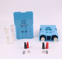 Conector de Doble Polo CHENF SBE 160A 320A Rojo/Gris/Azul, Retardante de Llama, Industrial, Baja Resistencia de Contacto, Resistente a Vibraciones