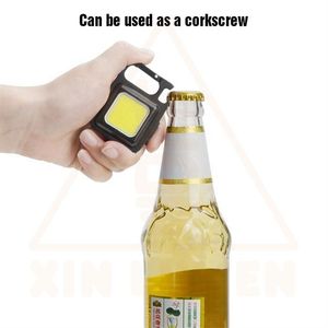 Wholesale <strong>800Lumens</strong> Rechargeable Cob Keychain Light Mini Flashlight 3 Light Modes Portable Pocket Light - Product Image 4