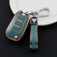Funda Protectora de TPU Premium para Llaves de Coche Peugeot DS Citroen Versailles C5X Sega FT, Llavero, Accesorios