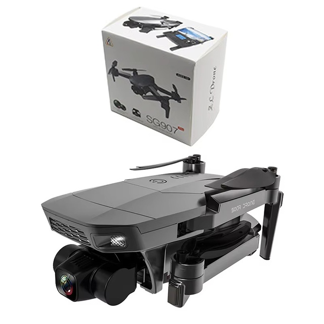 Beast SG907MAX Professional 4K GPS Dual-Camera 3-Axis Gimbal Brushless 5G WiFi FPV LED HD Quadcopter Professional RC Drone Motor