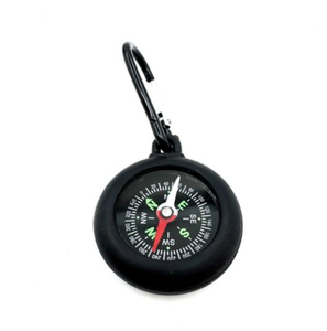 Porte-clés multifonctionnel en silicone avec logo personnalisé, boussole, mousqueton, équipement <span class=keywords><strong>de</strong></span> plein air pour le camping, la randonnée et la survie - Product Image 2
