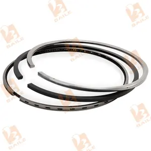 Pièces de moteur de fabrication V2403 Jeu de segments de piston Taille de bague 87*2 + 1.5 + 2mm pour moteur Diesel Kubota Tracteur Chariot élévateur V2403