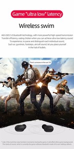 VALDUS Écouteurs de jeu TWS <span class=keywords><strong>pas</strong></span> chers, écouteurs intra-auriculaires stéréo sans fil A6S de qualité sonore étanche, <span class=keywords><strong>casque</strong></span> d'écoute - Product Image 3